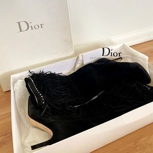 Dior Shoes Dior Guetre Over The Knee Boots Poshmark